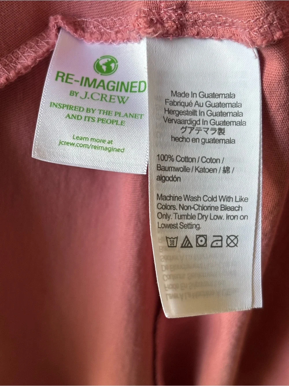 J. Crew Rose Pink Ruffle Sleeve Tiered Tee Dress - Picture 5 of 6